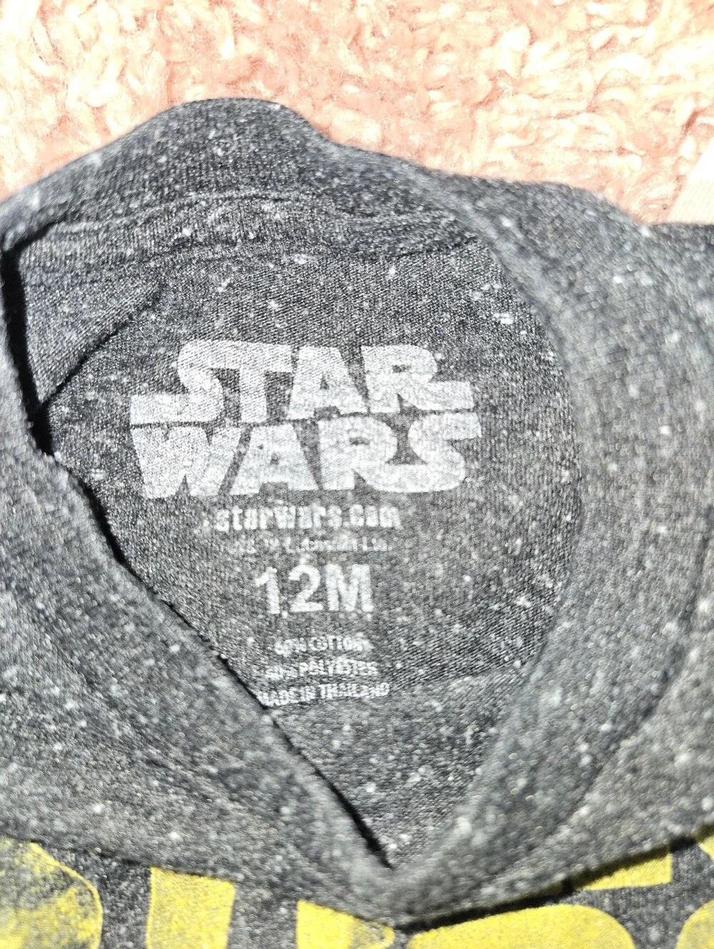 Star Wars 6-12m Sleep Sack And 12m T-shirt